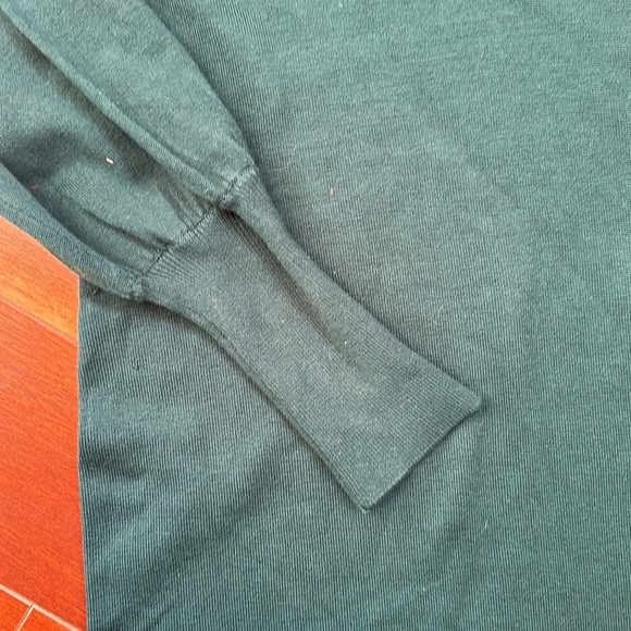 Vince Camuto Long Sleeve Puffed Sleeve Sweater Dress Medium - Picture 4 of 5